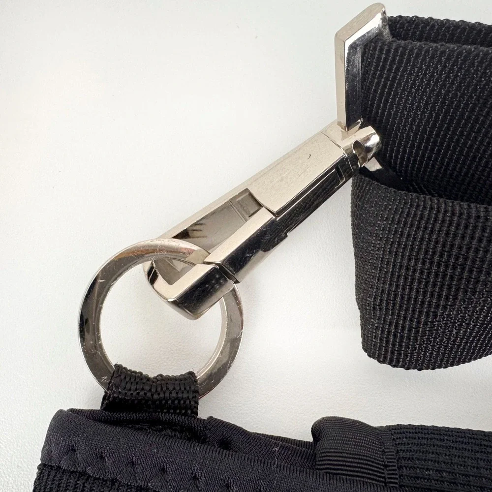 Shootsac Black Neoprene Lens Bag Adjustable Messenger Camera Gear Pouch
